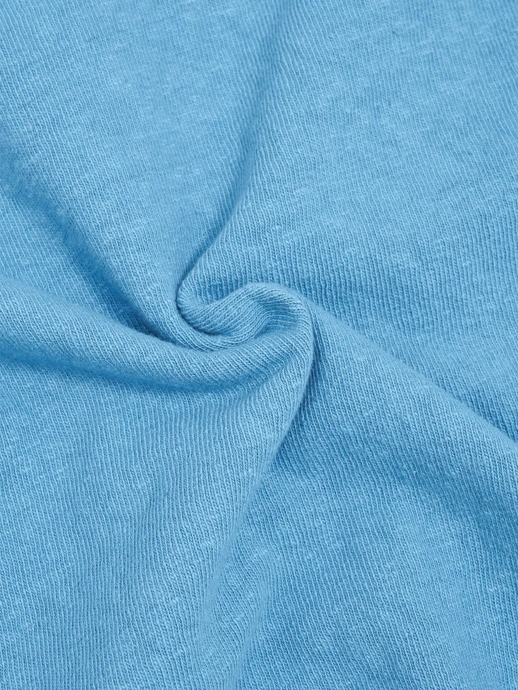 UES No.8 Slub Nep Short Sleeve T-Shirt Blue