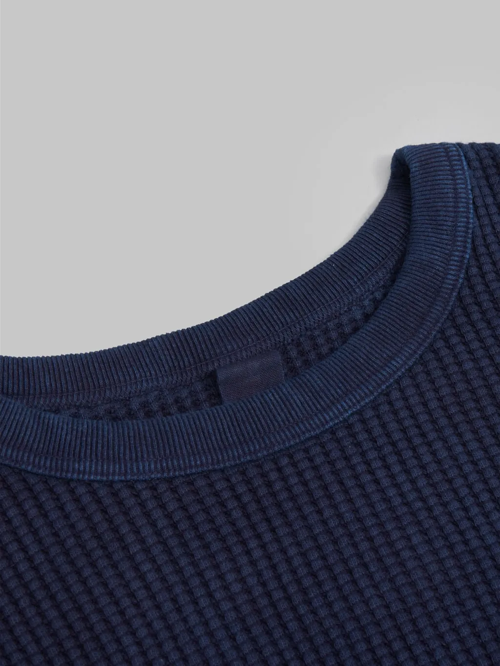 UES Thermal Big Waffle T-Shirt Indigo