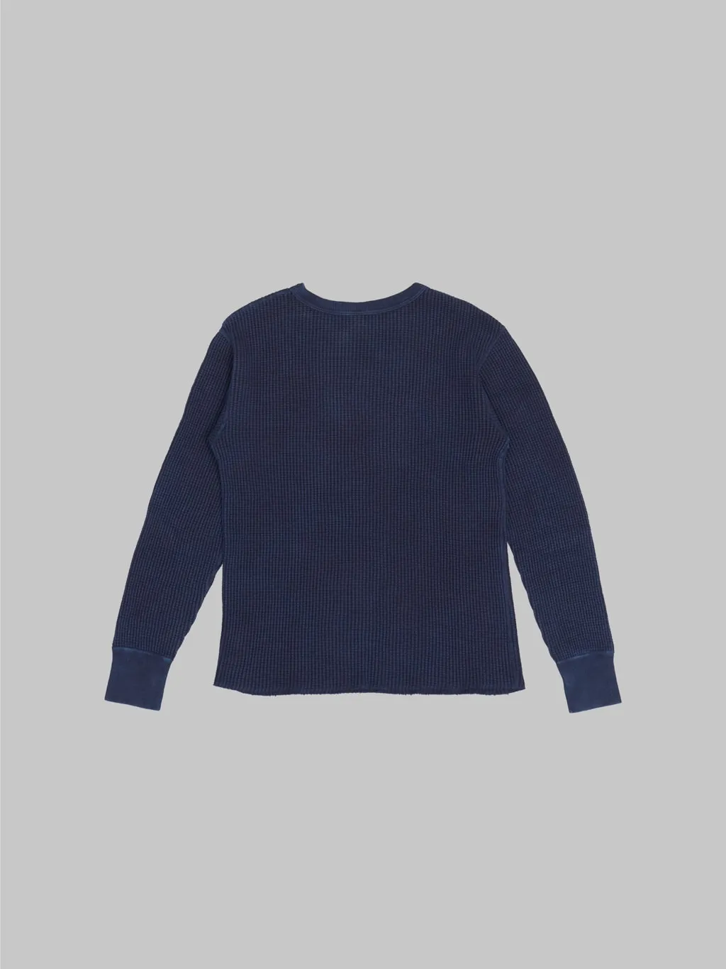 UES Thermal Big Waffle T-Shirt Indigo