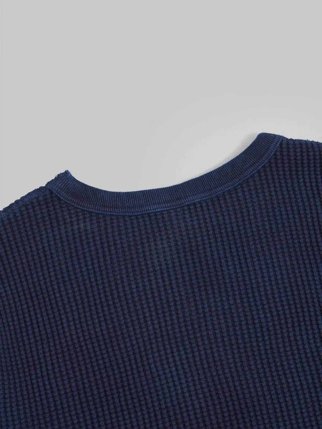 UES Thermal Big Waffle T-Shirt Indigo