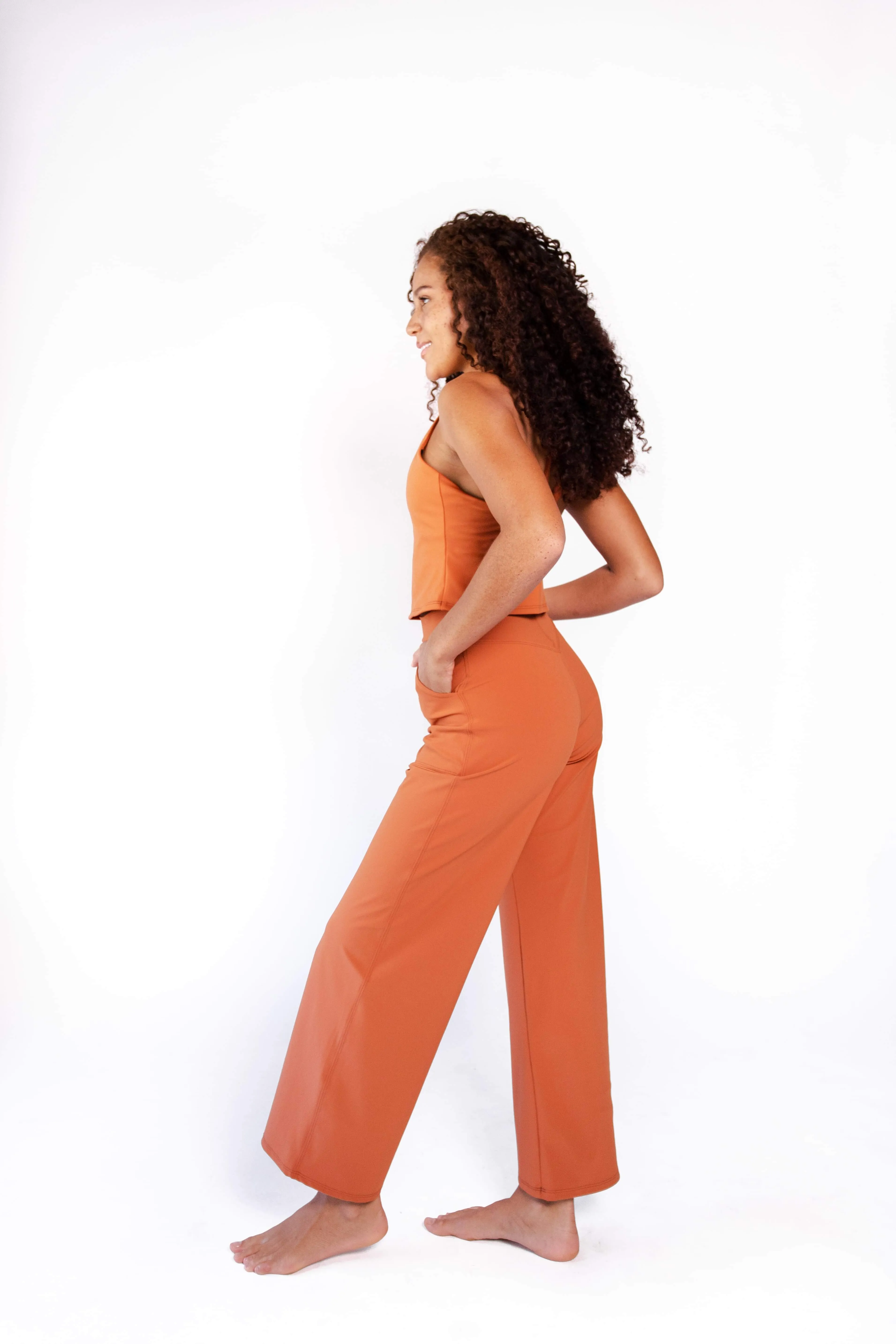 Ultimate Trouser - Burnt Orange