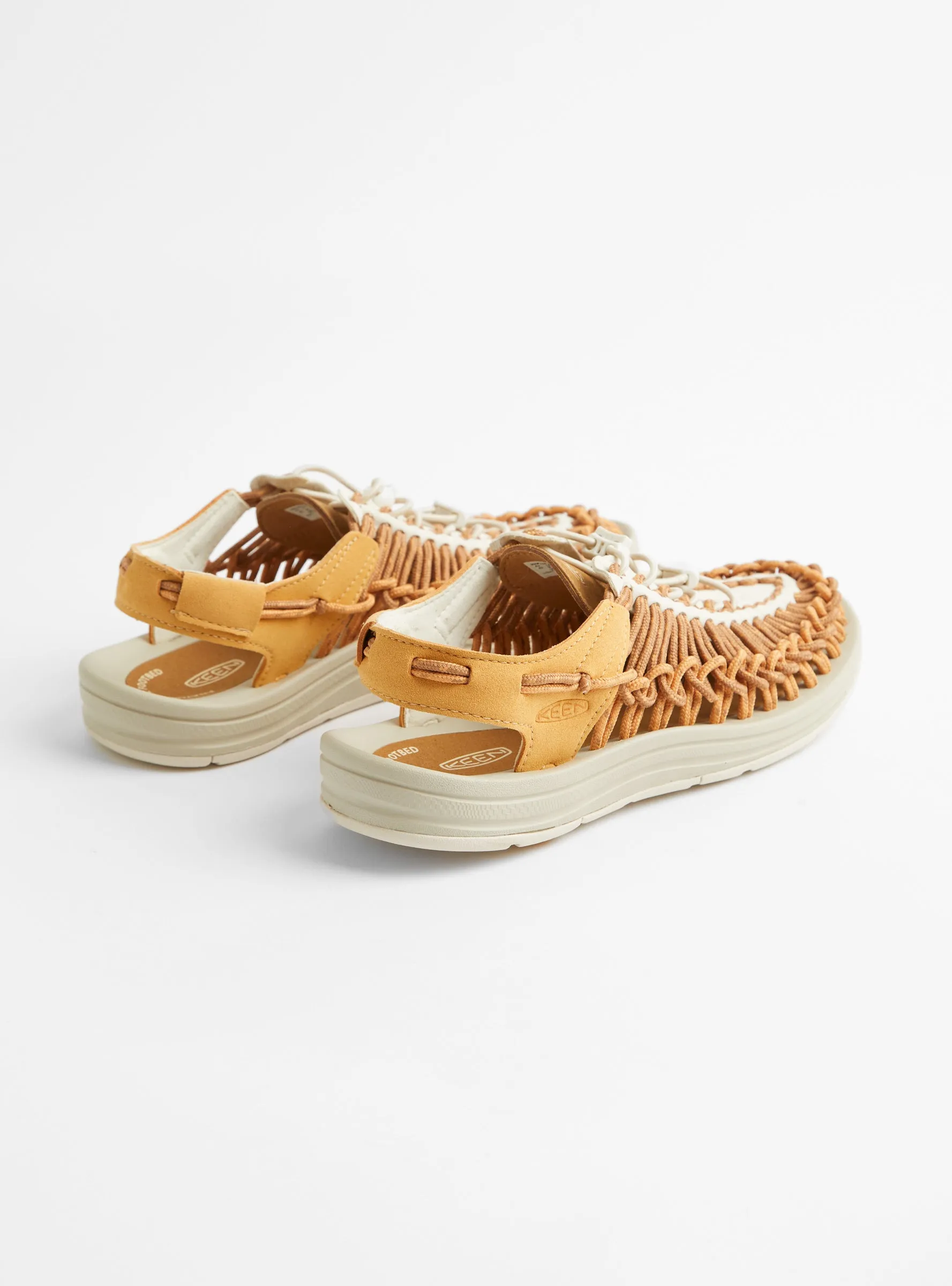 Uneek Sandals Oak Buff and Chipmunk