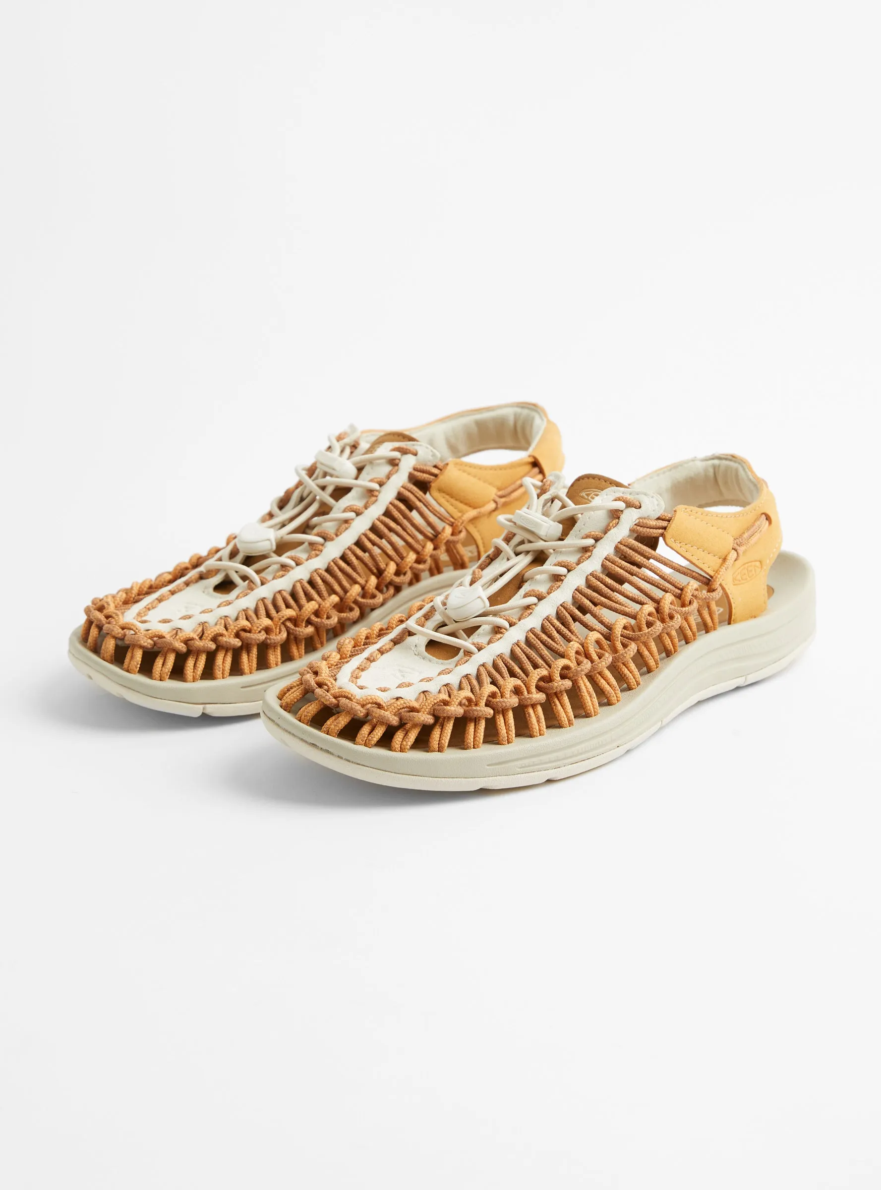 Uneek Sandals Oak Buff and Chipmunk
