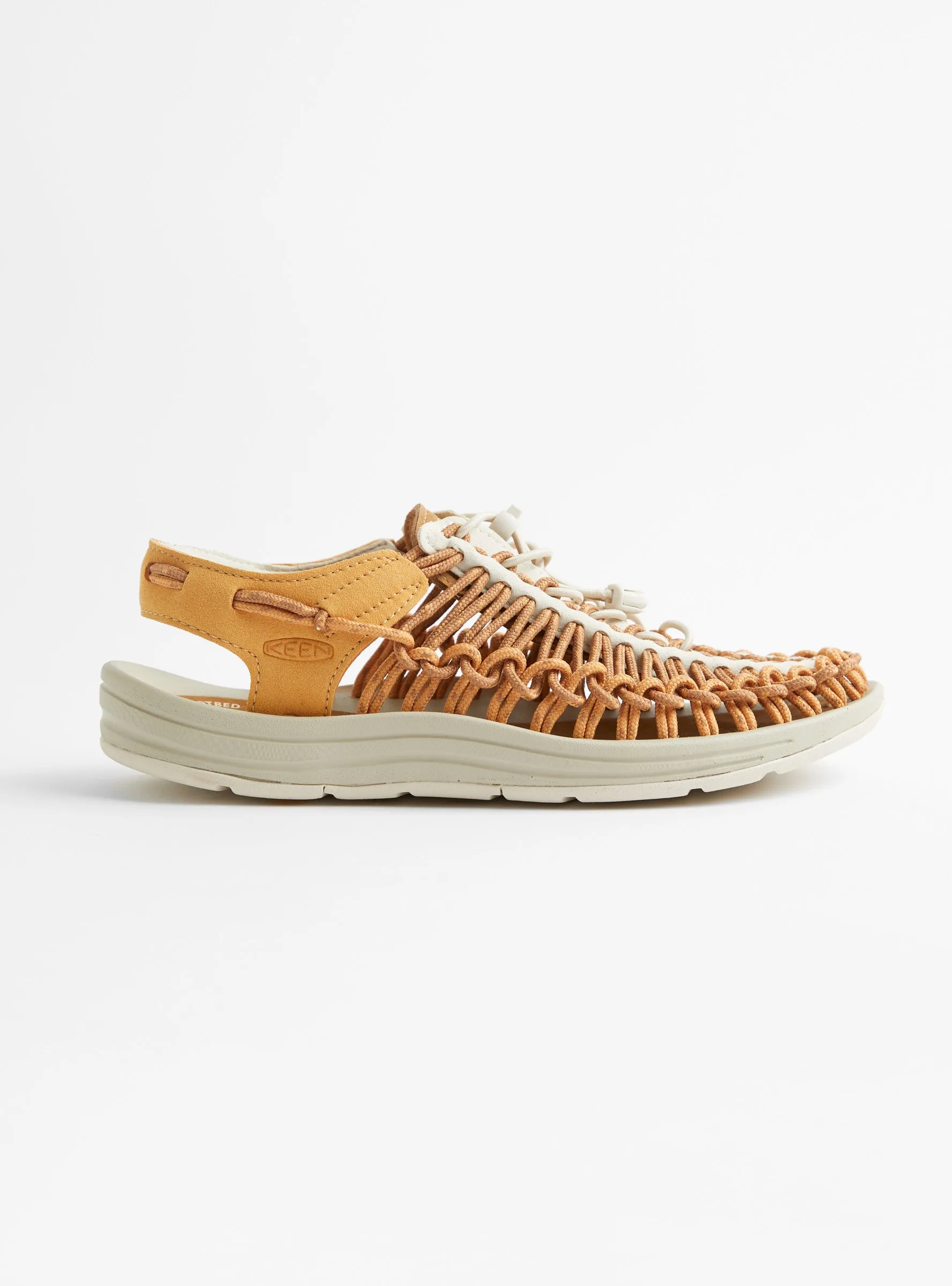 Uneek Sandals Oak Buff and Chipmunk