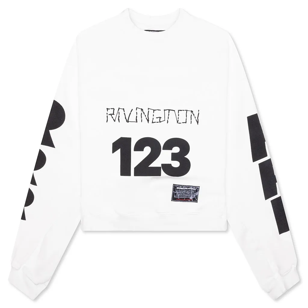 USO-123 CVA Crewneck - Max White