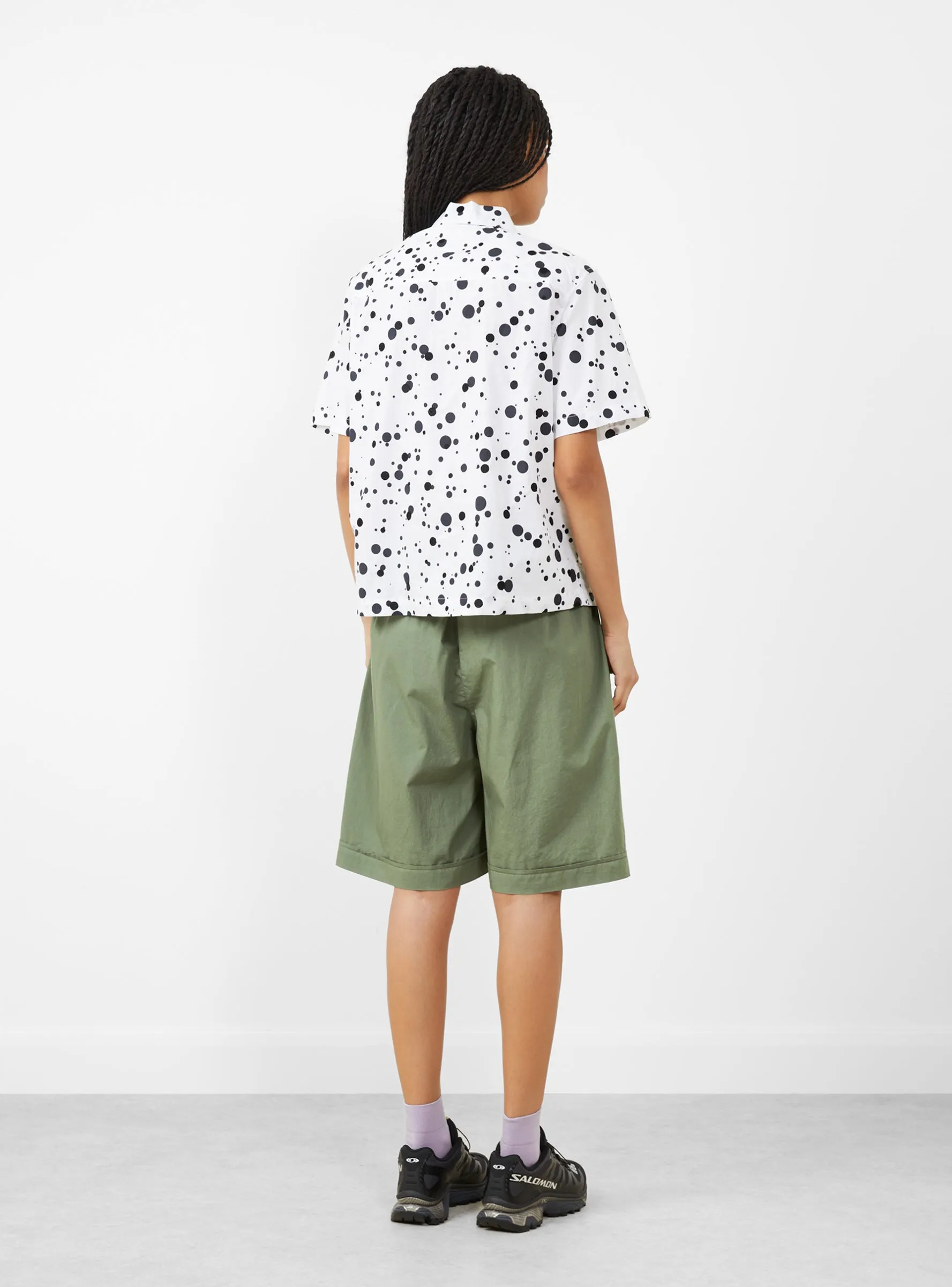 Vegas Shirt White and Black