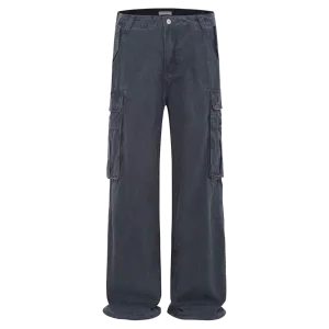 Vintage Blue Indigo Cargo