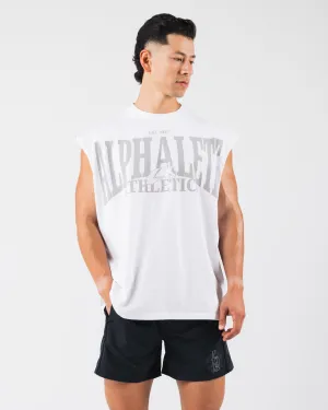 Vintage Muscle Tank - White