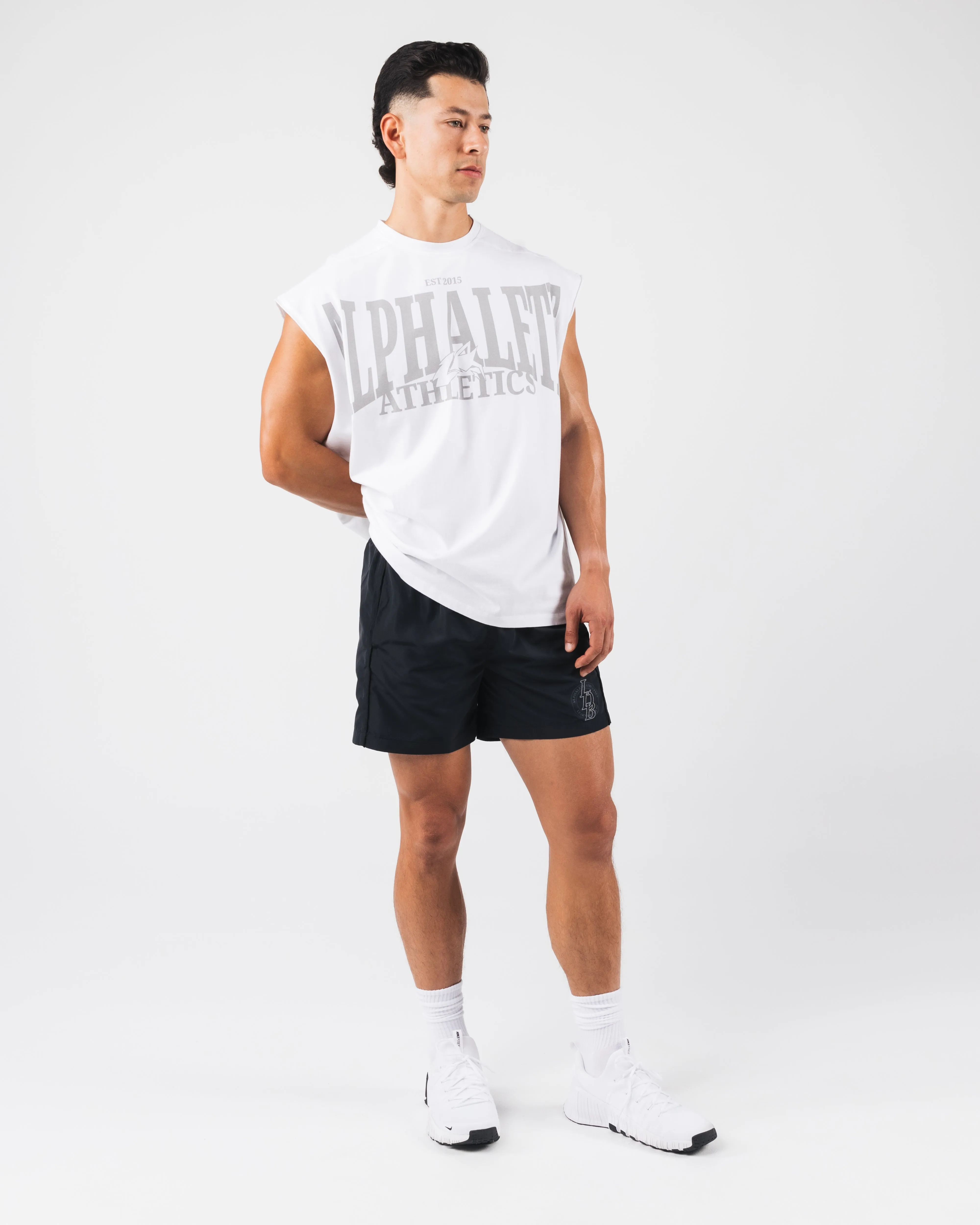 Vintage Muscle Tank - White