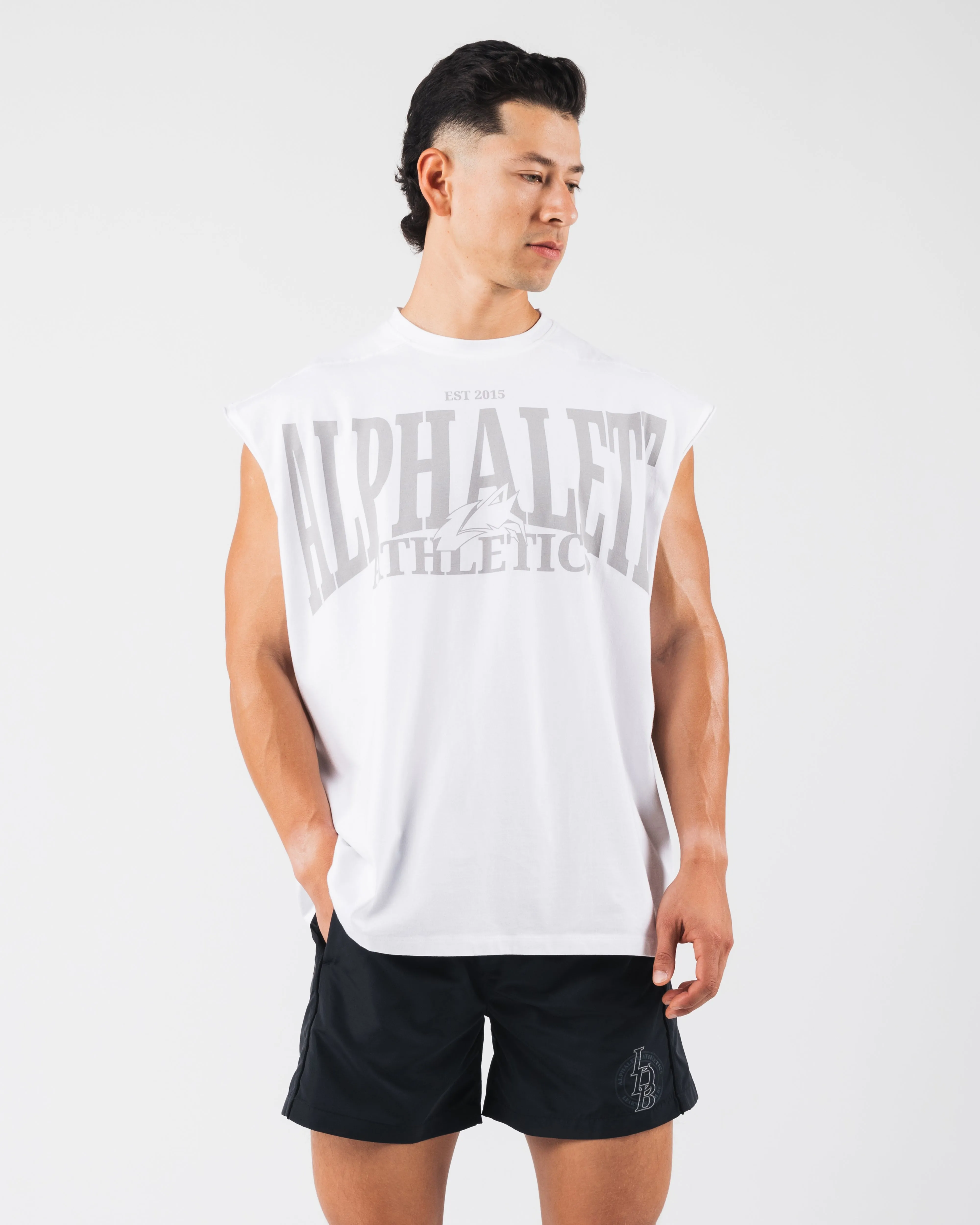 Vintage Muscle Tank - White