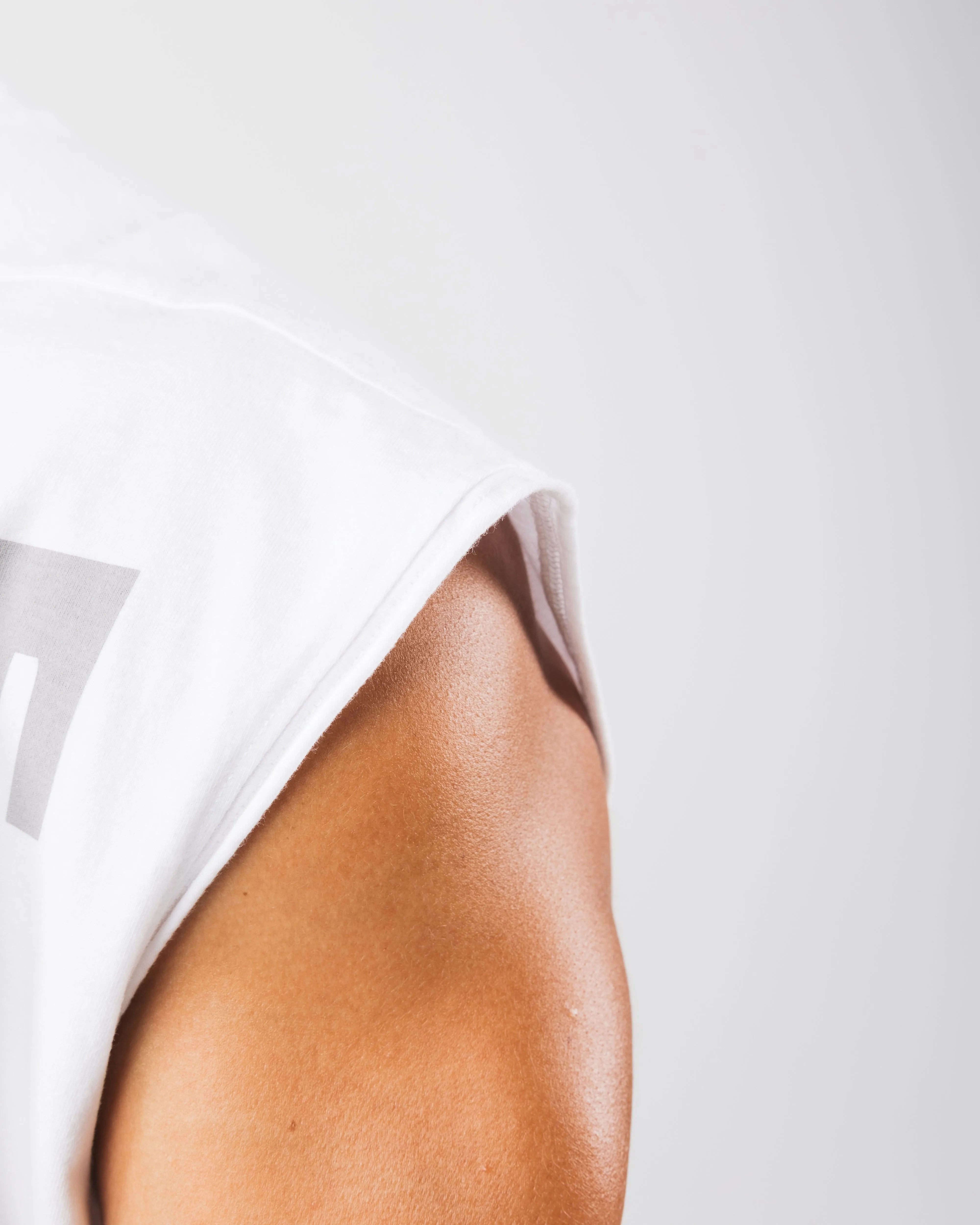 Vintage Muscle Tank - White