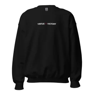 Virtue over Victory - Embroidered - Sweatshirt