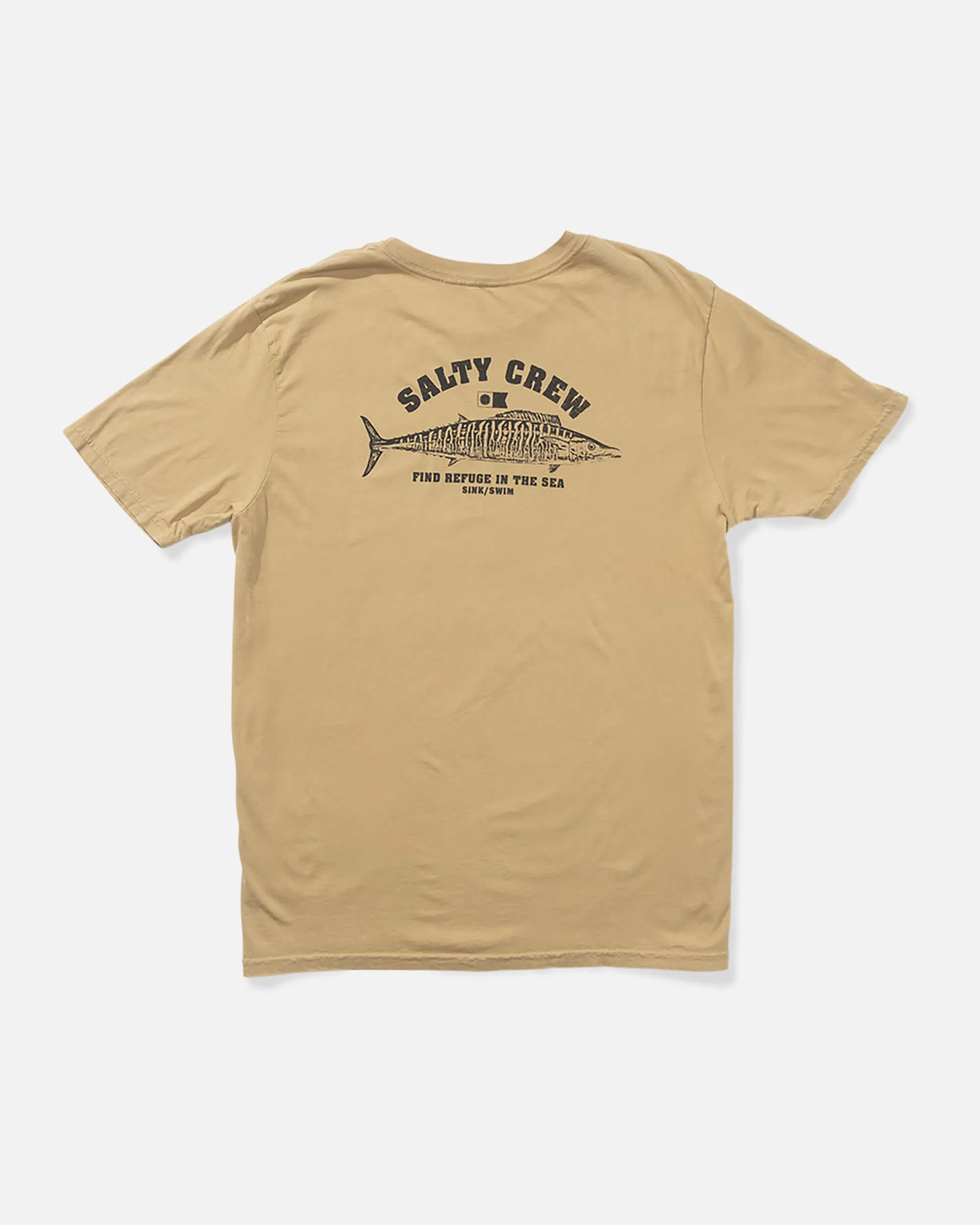 Wahoo Stamp Vintage Ss - Khaki