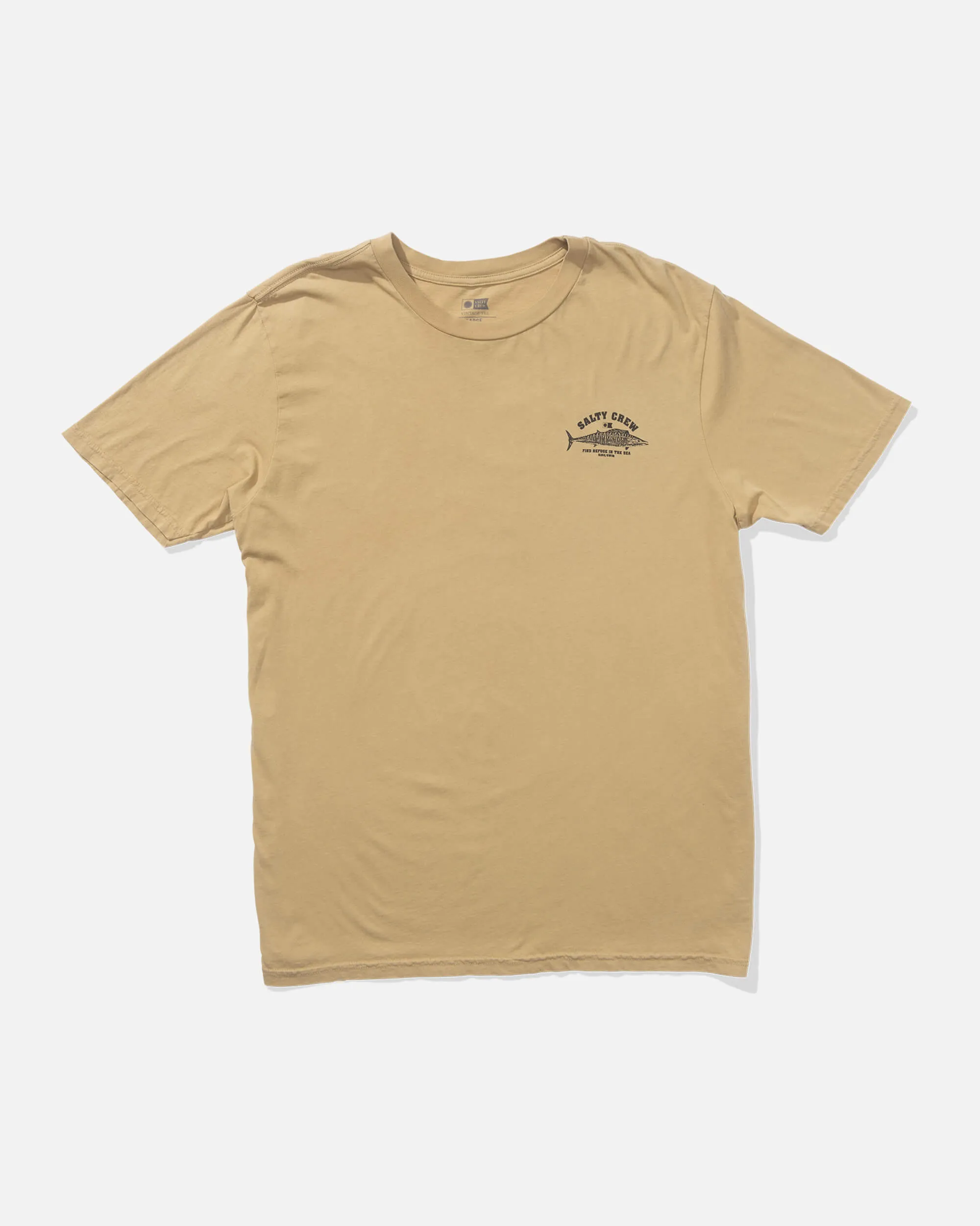 Wahoo Stamp Vintage Ss - Khaki