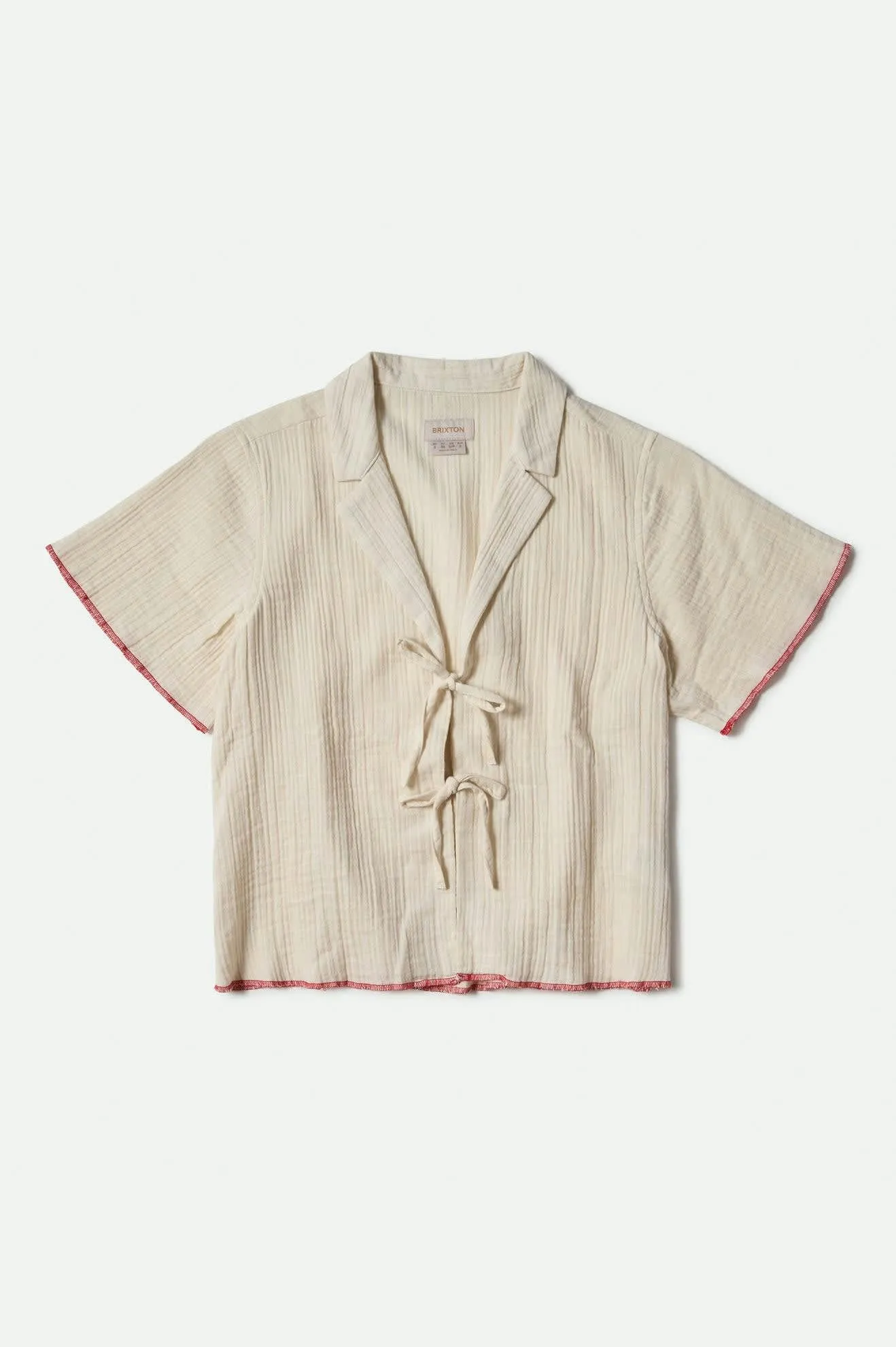 Wandering Tie Top - Off White