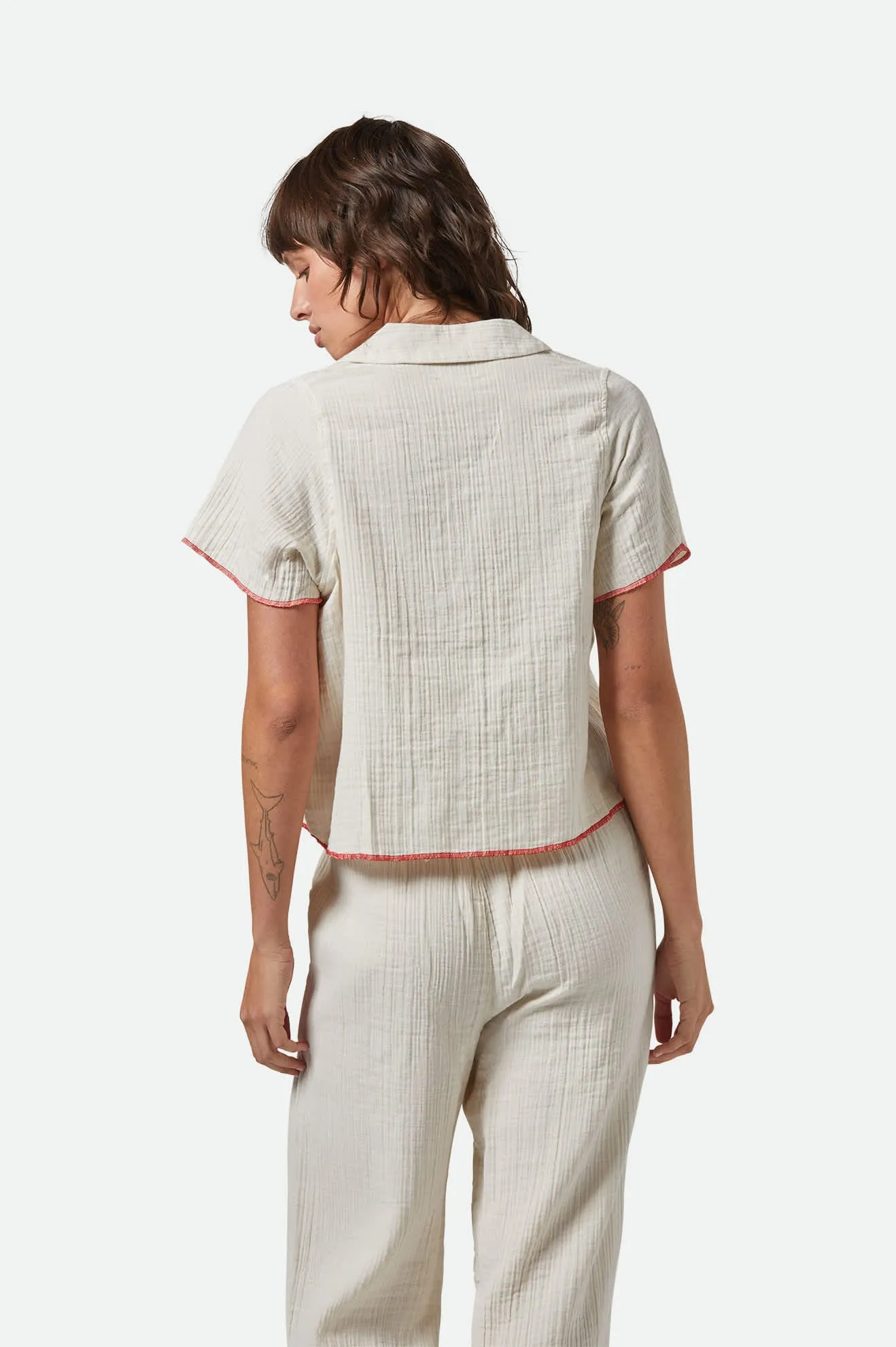 Wandering Tie Top - Off White
