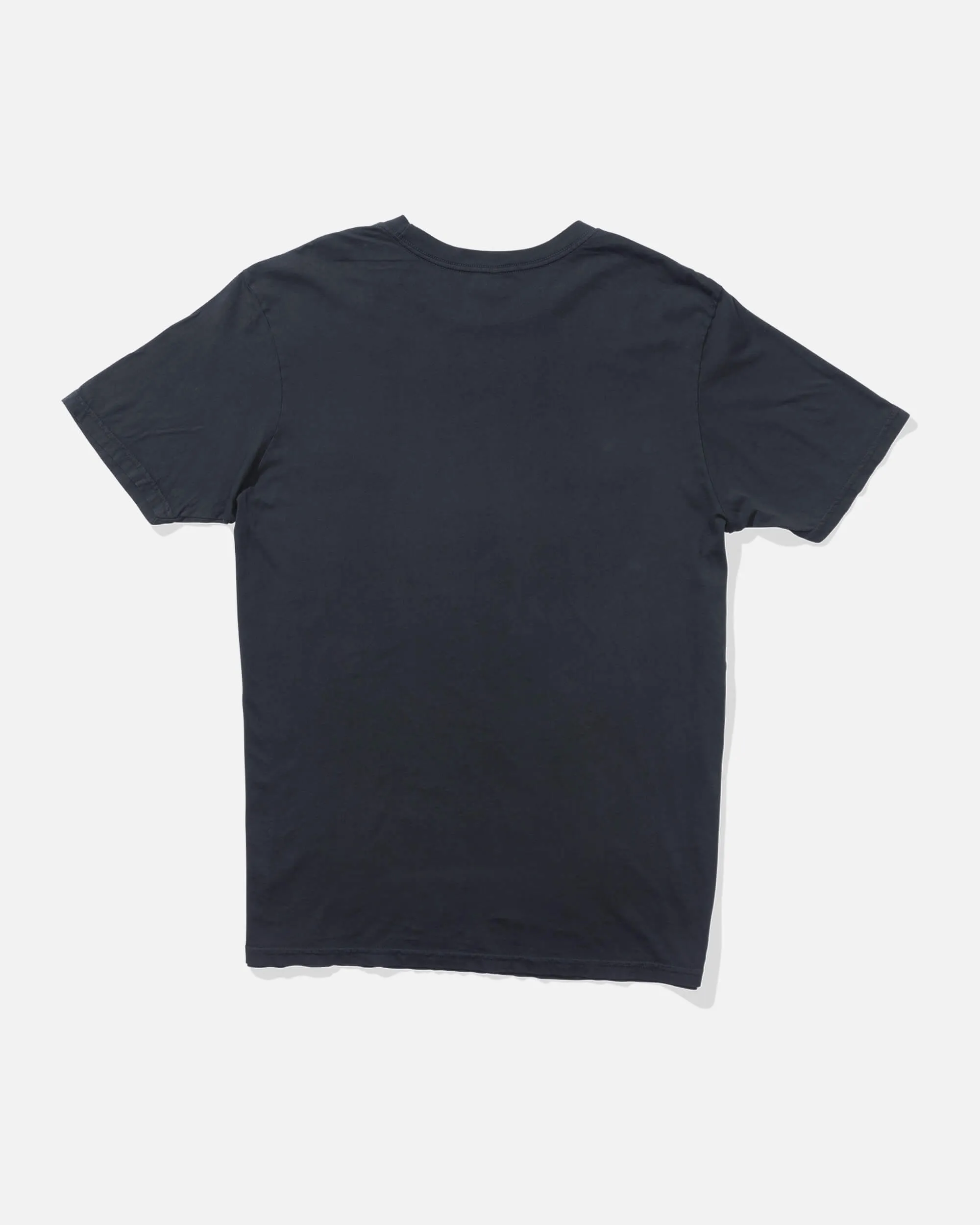Water Line Vintage Ss Tee - Vintage Black