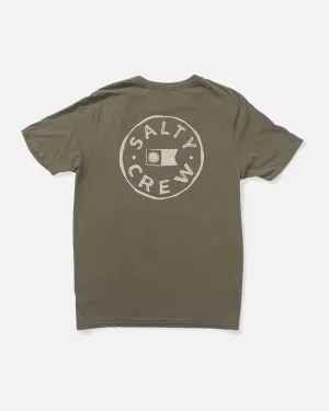 Watermark Vintage Ss Tee - Dusty Olive