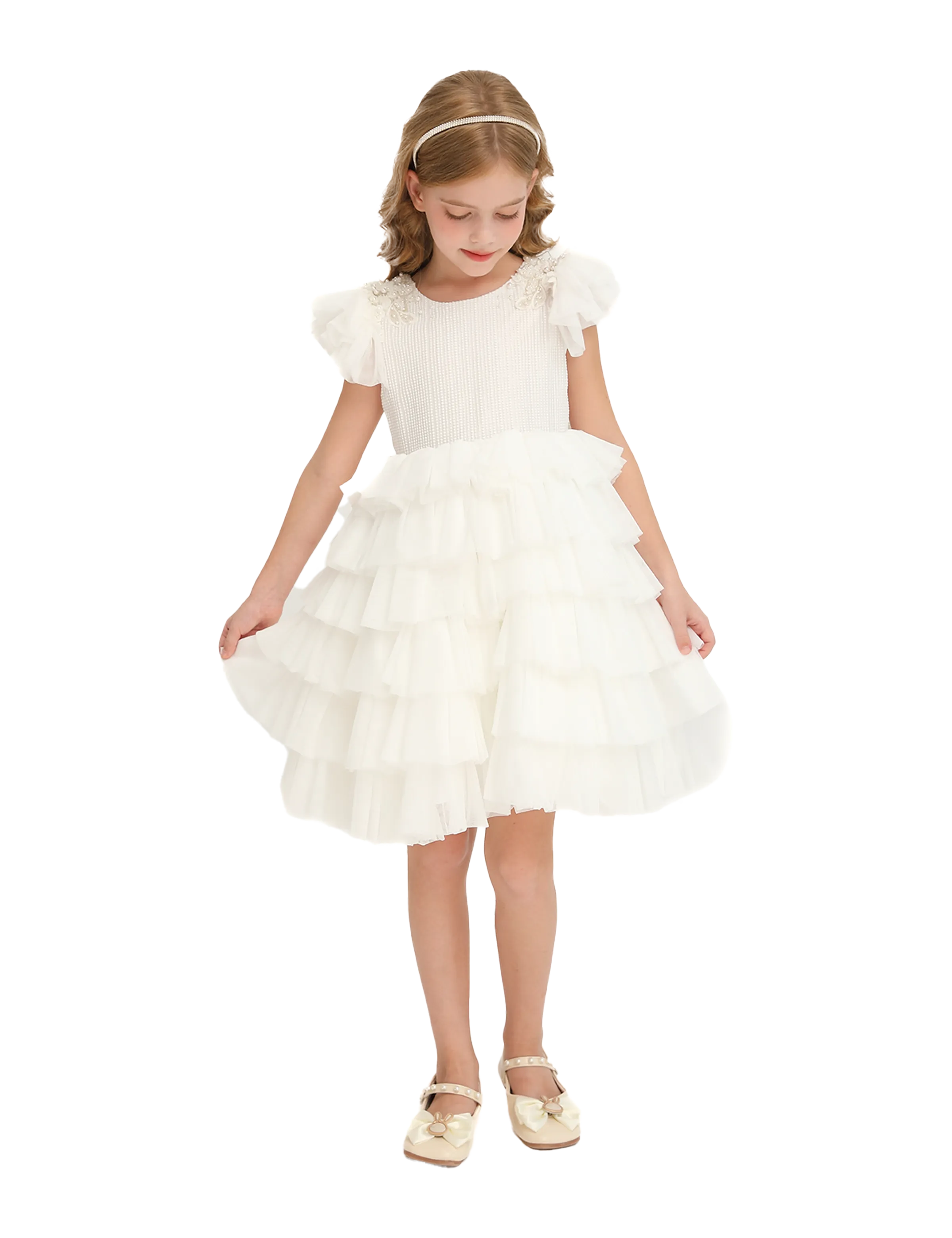 White Elrose Dress