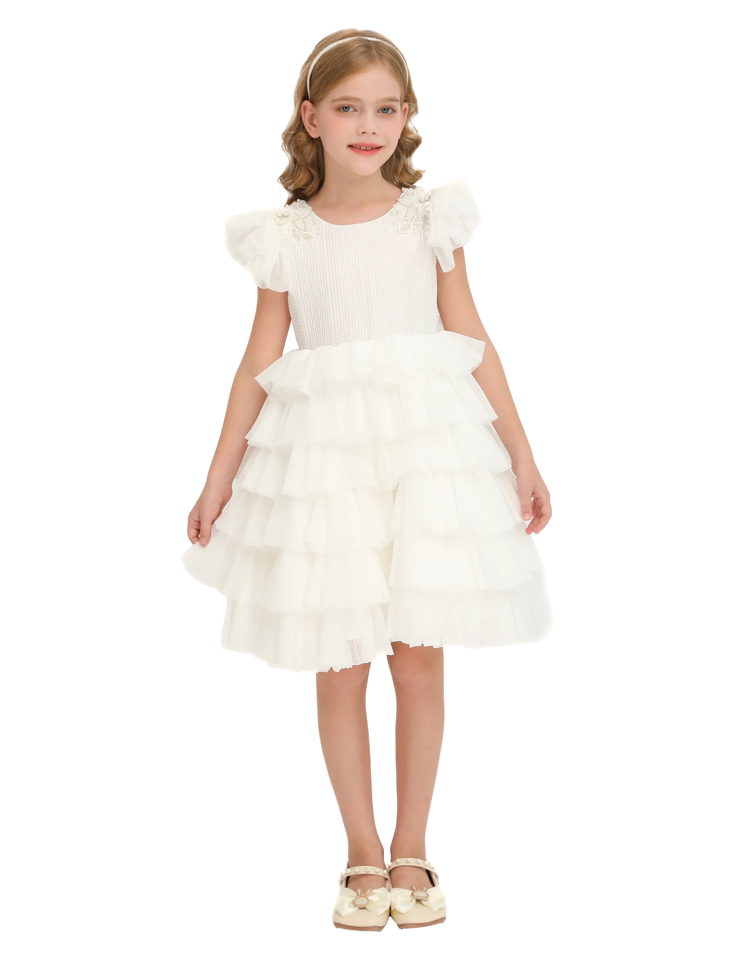 White Elrose Dress