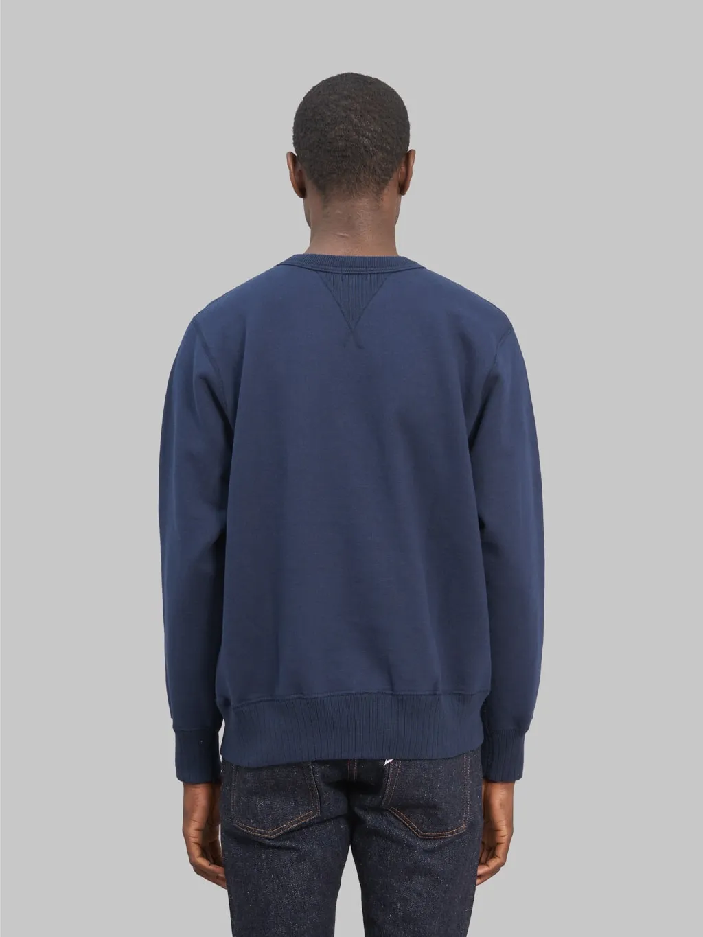 Whitesville Loopwheel Sweatshirt Navy
