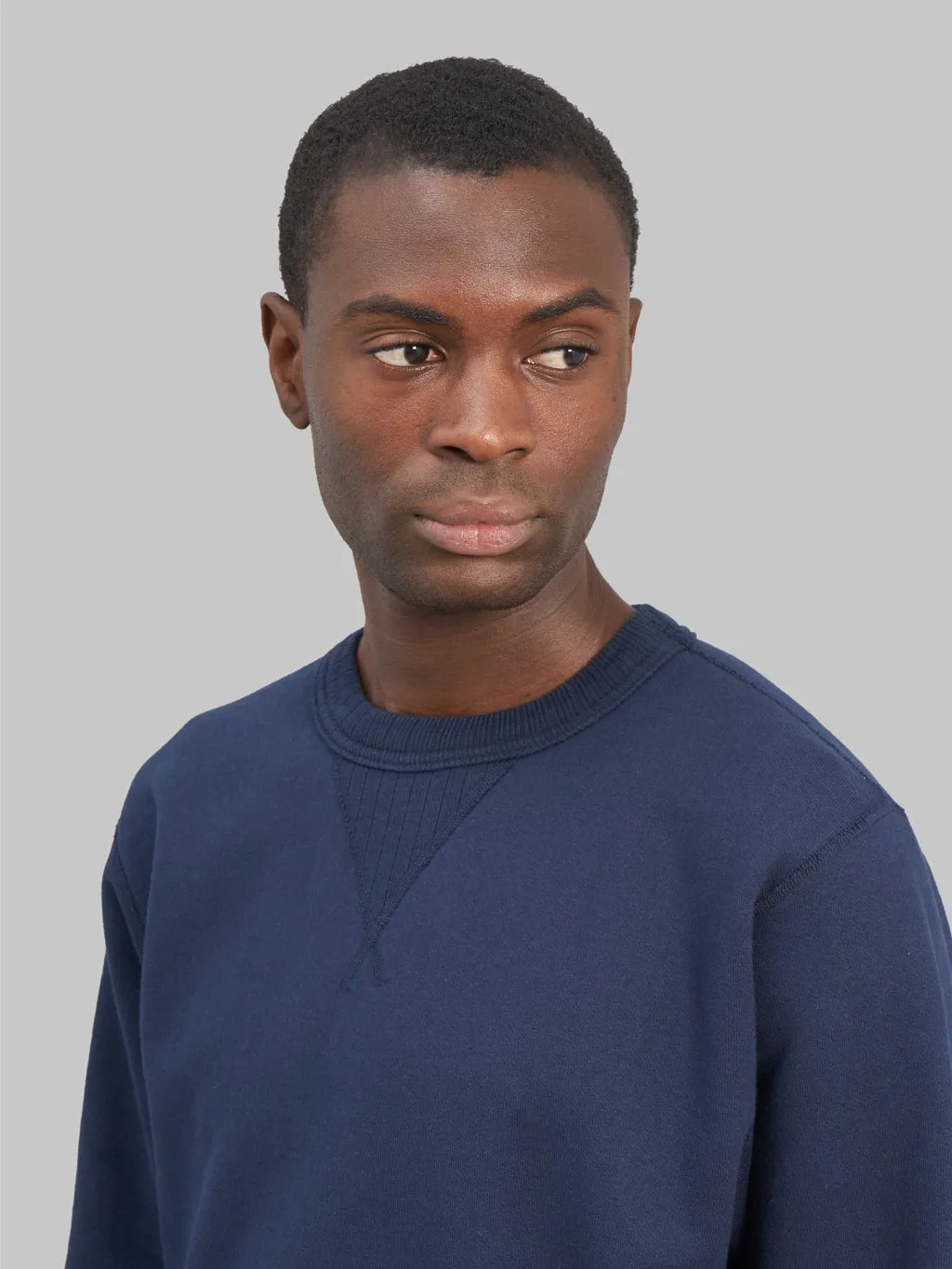 Whitesville Loopwheel Sweatshirt Navy