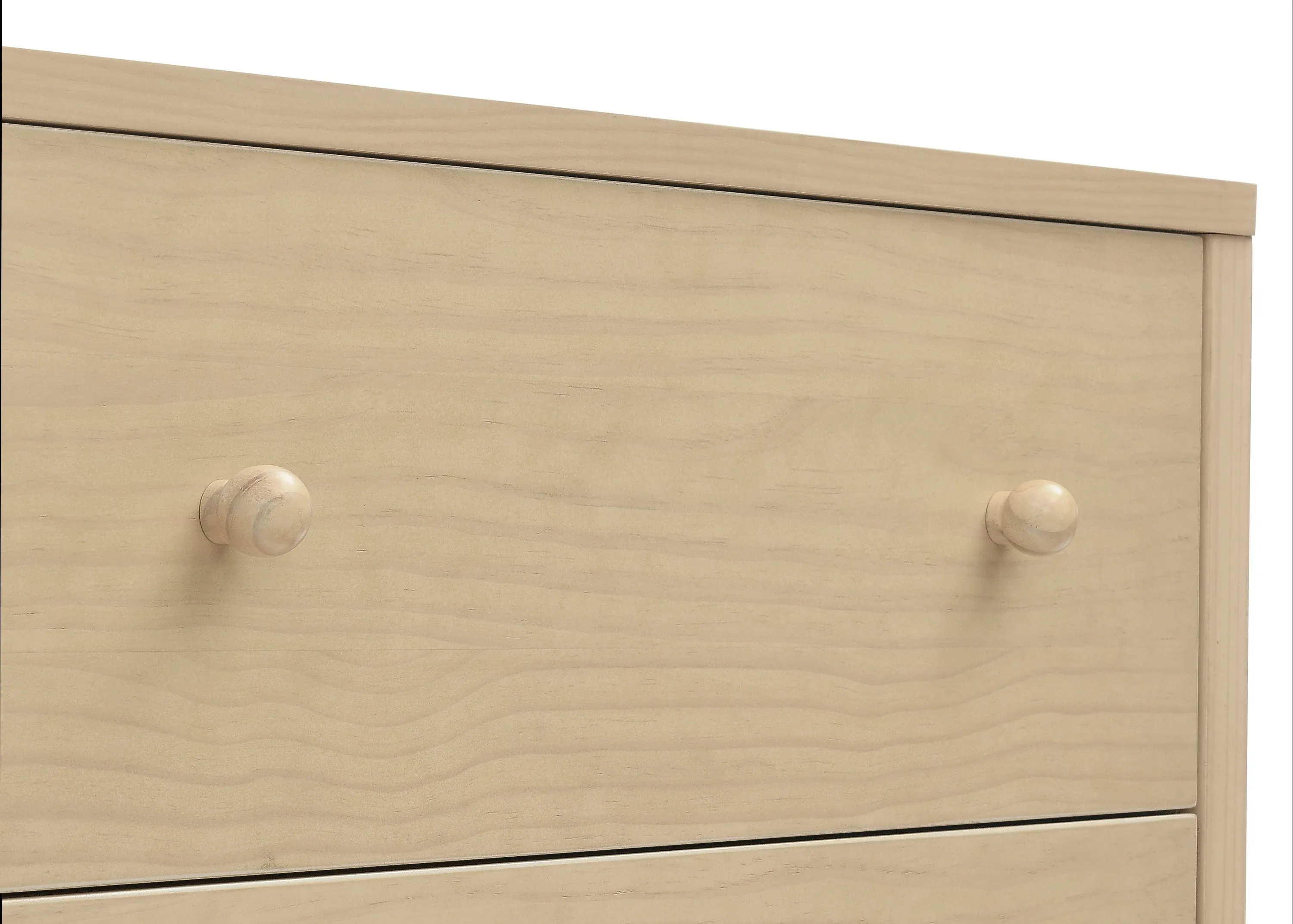 William 3 Drawer Dresser with Changing Top and Interlocking Drawers