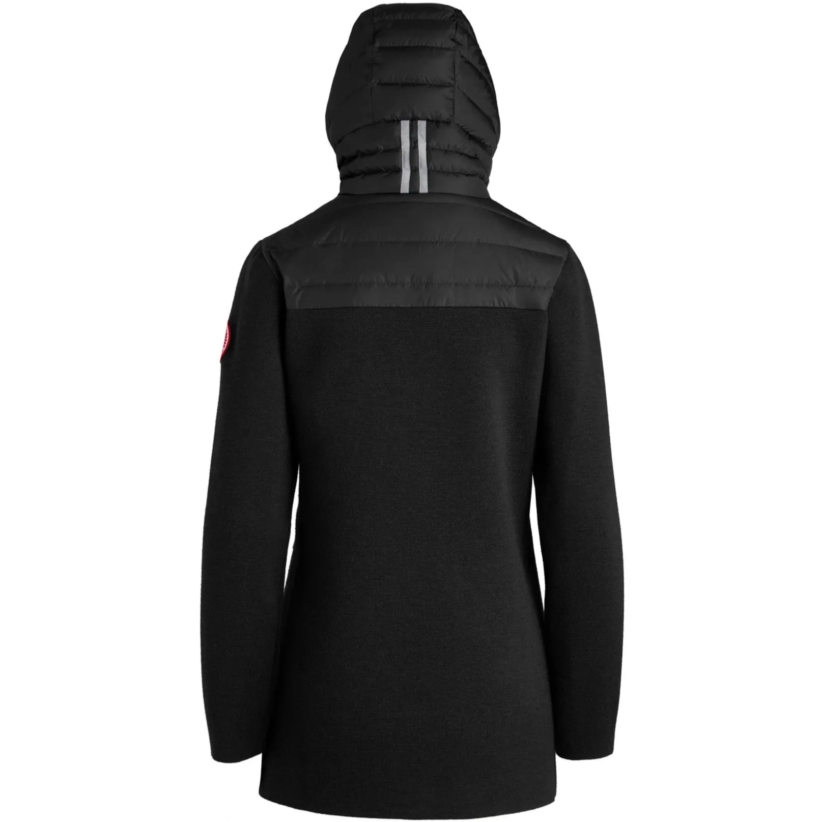 Womens Canada Goose Hybridge Knit Hooded Jacket