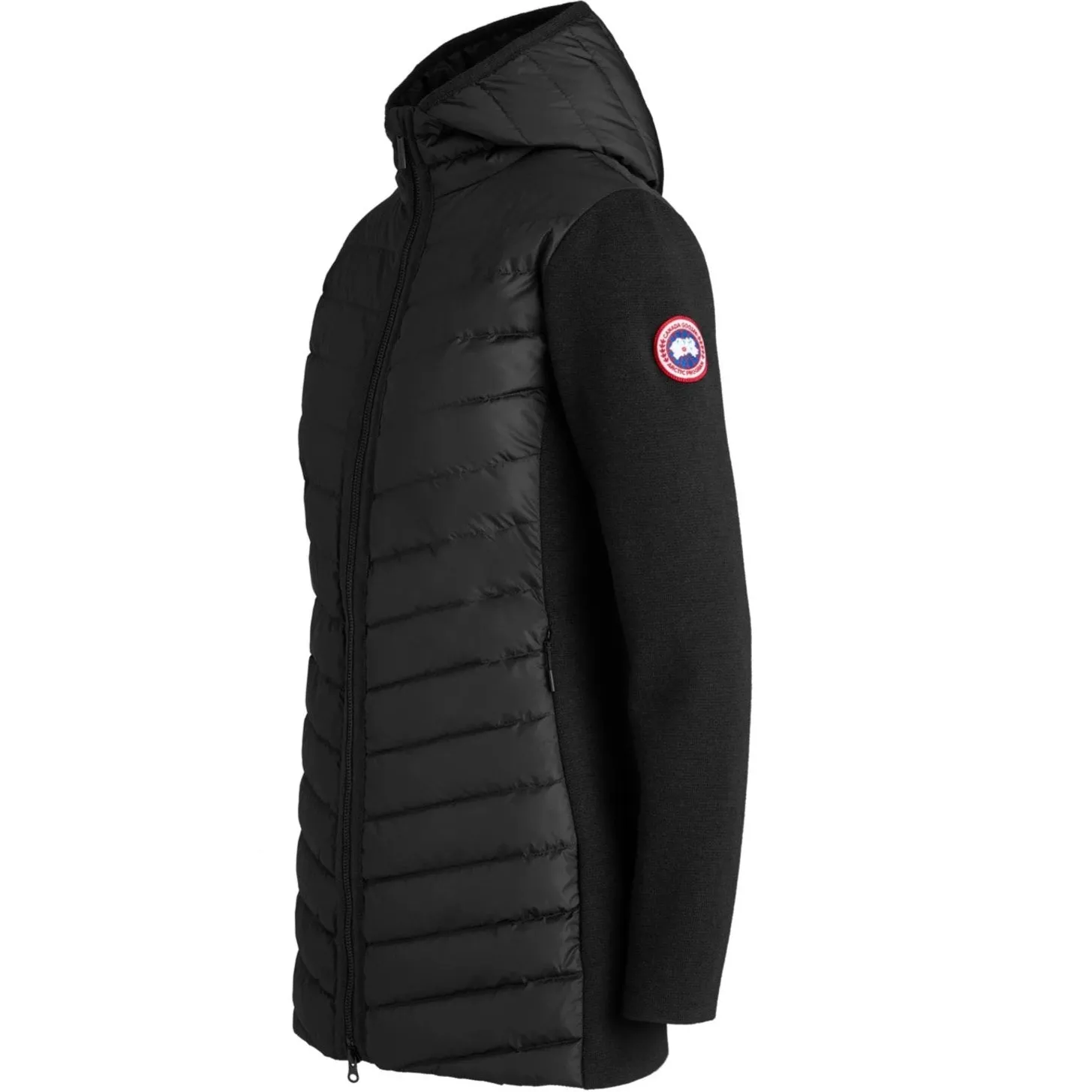 Womens Canada Goose Hybridge Knit Hooded Jacket