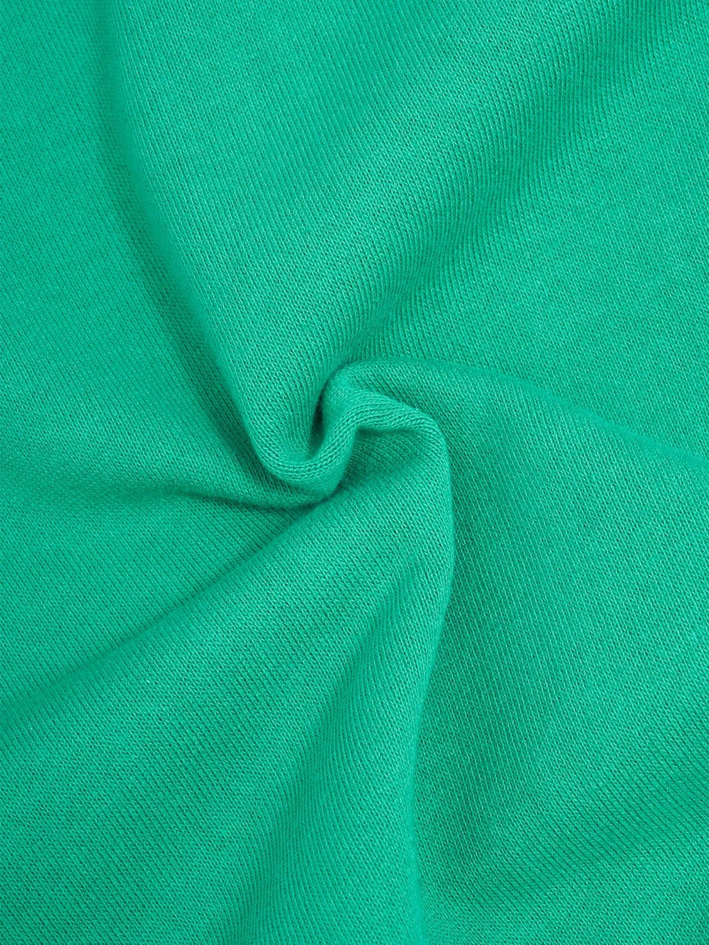 Wonder Looper Zip Hoodie Super Looper French Terry Heather Green