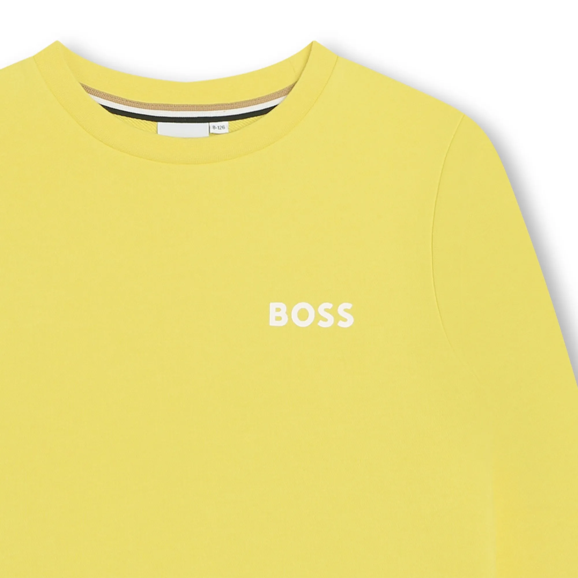 Yellow Logo Sweatshirt