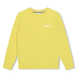 Yellow Logo Sweatshirt